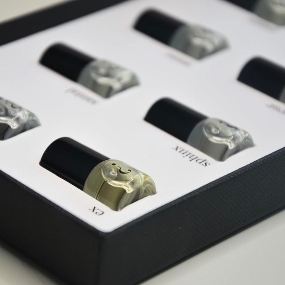 RIDDLE ? SAMPLE KIT ORIGINAL SANTAL MUSE EX SPHINX POPPY VOYER PHEROMON BNIB - Picture 4 of 6